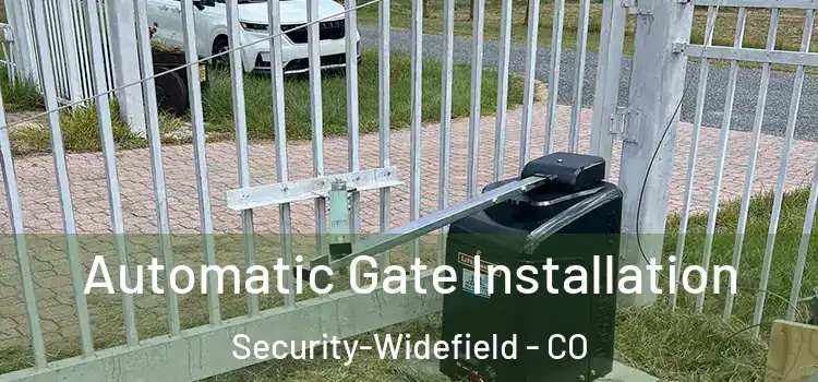  Automatic Gate Installation Security-Widefield - CO