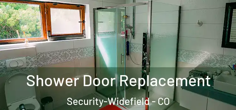 Shower Door Replacement Security-Widefield - CO